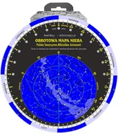 Fizyka i astronomia - Obrotowa Mapa Nieba PCV - wodoodporna, fosforyzująca - miniaturka - grafika 1