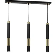 Lampy sufitowe - Milagro Dallas MLP6547 lampa wisząca zwis 3x3W GU10 LED złota - miniaturka - grafika 1
