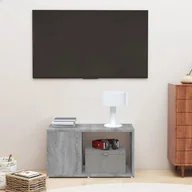 Szafki RTV - Szafka pod TV, szary dąb sonoma, 60x24x32 cm - miniaturka - grafika 1