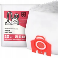 Worki do odkurzaczy - 20x Worek do Odkurzacza Miele Rubin 1400I Syntetyczny Duży Torba Worki G9 - miniaturka - grafika 1