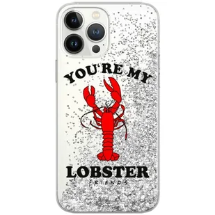 ERT GROUP etui na telefon Apple Iphone XS, case oryginalny i oficjalnie licencjonowany przez Friends, wzór 007, optymalnie dopasowane, z efektem płynnego brokatu - Etui i futerały do telefonów - miniaturka - grafika 1