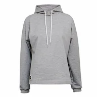 Bluzy damskie - Bluza Damska Z Kapturem Szara Captain Mike Rozmiar L - miniaturka - grafika 1