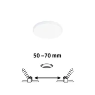 Oprawy, klosze i abażury - Paulmann Veluna Edge LED montaż IP44 4 000K Ø 9cm - miniaturka - grafika 1