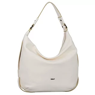 Torebki damskie - Gabor Bags, MALU, damska torba na ramię, jeden rozmiar, Off White, 29 x 13 x 26 - grafika 1