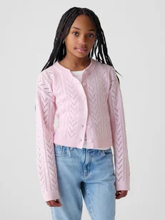 Sweter rozpinany dla dziewczynki GAP 881467-01 137-145 cm Jasnofioletowy (1200133188616) - Swetry dla dziewczynek - miniaturka - grafika 1