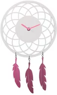 Zegary - Nextime ścienny Dreamcatcher white by 3114 WI - miniaturka - grafika 1