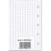 Artykuły biurowe - Antra Wkład do organizera M Kratka biała ANTRA - miniaturka - grafika 1