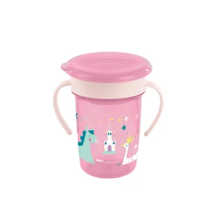 Kubek z silikonowym ustnikiem jednorożec - 260ml - Kubki dla dzieci - miniaturka - grafika 1