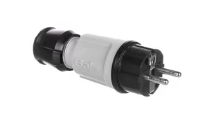 bals Wtyczka przenośna Uni-Schuko 16A 230V IP44 szara Multi-Grip 7371 BL 7371 - Osprzęt siłowy - miniaturka - grafika 1