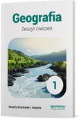 Podręczniki dla liceum - Geografia 1 Zeszyt ćwiczeń dla szkoły branżowej I stopnia - miniaturka - grafika 1