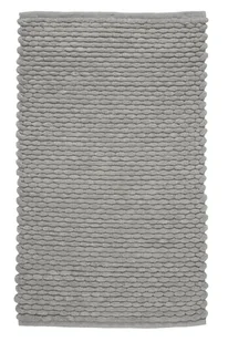 Kleine Wolke Willow Dywan kąpielowy jasny szary 60x100 cm - Dywaniki łazienkowe - miniaturka - grafika 1