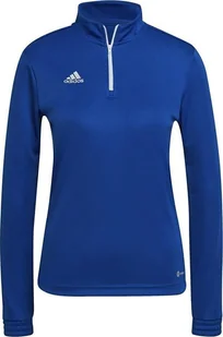 Adidas Bluza damska adidas Entrada 22 Top Training niebieska HG6284 XL - Bluzy damskie - miniaturka - grafika 1