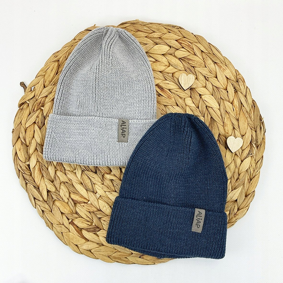 Aliap Czapka dziecięca rozm .50-52 /beżowy/ Wełna merino 100% 2-8 lat