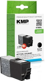 KMP SINGLEPACK H188XL nabój z tuszem 1 szt. Zamiennik Czarny - Tusze zamienniki - miniaturka - grafika 1