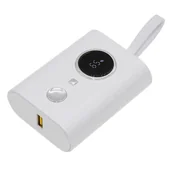 Ładowarki i akumulatory - Portable Charger Power Bank  10000mAh 50.00Wh 5.0V USB-C PD QC 3.0 bia³y (Cameron Sino) - miniaturka - grafika 1