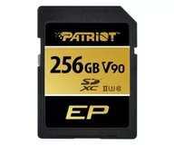 Karty pamięci - Patriot 256GB EP SDXC V90 UHS-II U3 300MB/s - miniaturka - grafika 1