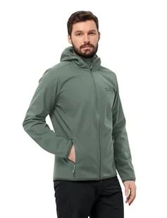 Jack Wolfskin Bornberg męska kurtka softshell z kapturem M - Kurtki męskie - miniaturka - grafika 1