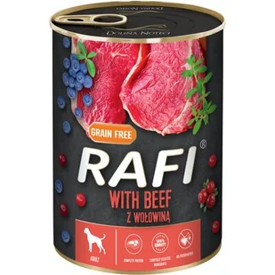 Dolina Noteci RAFI Beef z wołowiną 400 g mokra karma dla psa - Mokra karma dla psów - miniaturka - grafika 1