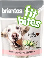 Przysmaki dla psów - briantos Briantos FitBites, łosoś z ryżem i cukinią - Opakowanie uzupełniające, 3 x 150 g - miniaturka - grafika 1