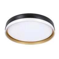 Lampy sufitowe - Plafon sufitowy CANDELLUX Manhattan 13-17727 Czarno-biało-złoty - miniaturka - grafika 1