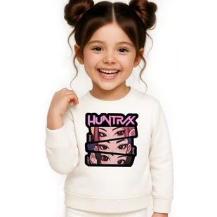 BLUZA DZIECIĘCA KPOP DEMON HUNTERS HUNTRIX 122-128 BAWEŁNIANA JAKOŚĆ - Bluzy dla dziewczynek BLUZA DZIECIĘCA KPOP DEMON HUNTERS HUNTRIX 122-128 BAWEŁNIANA JAKOŚĆ - Bluzy dla dziewczynek - miniaturka - grafika 1