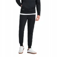 Dresy męskie - Męskie spodnie dresowe joggery BASIC czarne V9 OM-PABS-0174 XXL - miniaturka - grafika 1