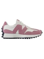 Trampki damskie - New Balance Skórzane sneakersy "WS327" w kolorze biało-jasnoróżowym - miniaturka - grafika 1