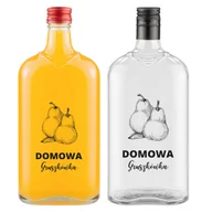 Domowy wyrób alkoholu - Butelka na gruszkówkę z nadrukiem - Klasyk 500ml - miniaturka - grafika 1