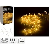 Oświetlenie świąteczne - Lampki na choinkę 240 LED ciepły biały - miniaturka - grafika 1