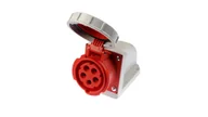 Gniazdka elektryczne - PCE Gniazdo stałe 16A 400V 3P+Z+N IP67 1152-6 - miniaturka - grafika 1