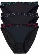 Majtki damskie - Figi (3 pary) - bonprix - miniaturka - grafika 1