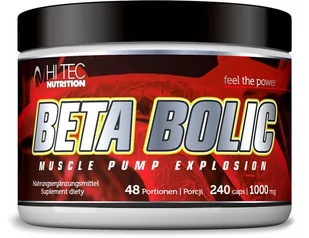 Hi-Tec Nutrition Hi-Tec Betabolic 240 kapsułek 00446 - Suplementy naturalne - miniaturka - grafika 1