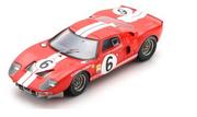 Samochody i pojazdy dla dzieci - Spark Model Ford Gt40 N°6 24H Le Mans 1965 -H. Mull 1:43 S4535 - miniaturka - grafika 1