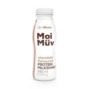 MoiMüv białkowy Milkshake GymBeam 242 ml czekolada - Odżywki białkowe - miniaturka - grafika 1