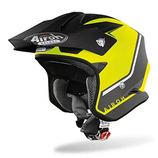 Airoh CASCO TRR S KEEN YELLOW MATT XL - Kaski motocyklowe - miniaturka - grafika 1