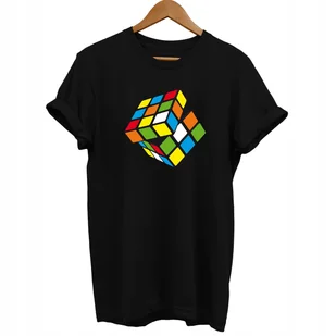 KOSZULKA T-SHIRT MĘSKI KOSTKA RUBIKA HIT XXL Y3 - Koszulki męskie - miniaturka - grafika 1