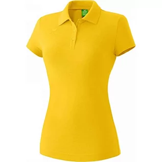 Koszulki i topy damskie - Erima damski koszulka polo Team Sport, żółty, 46 211357 - grafika 1