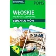 Książki do nauki języka włoskiego - Rozmówki ilustrowane. Słuchaj i mów - włoski - miniaturka - grafika 1