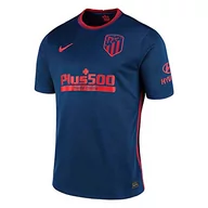 Koszulki męskie - NIKE Nike Męski T-shirt Atm M Nk Brt Stad Jsy Ss Aw niebieski Coastal Blue/(Sport Red) (Full Sponsor) S CD4223 - miniaturka - grafika 1