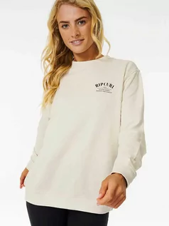 Bluzy dla dziewczynek - Rip Curl RSS LEISURE off white bluza damska - XS - grafika 1