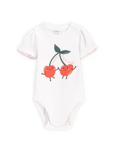 Coccodrillo Body dziecięce WC5112201MGN Biały - Body dla niemowląt - miniaturka - grafika 1