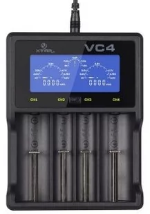 Xtar VC4 Ładowarka do akumulatorów cylindrycznych Li-ion i NiMH - Ładowarki i akumulatory - miniaturka - grafika 2