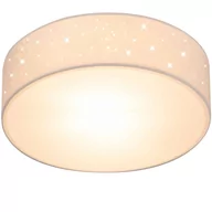 Lampy sufitowe - Lampa sufitowa Biała Materiałowa Ø38cm Gwieździste niebo - miniaturka - grafika 1