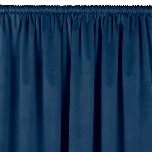 Zasłona VILA kolor indygo styl klasyczny tunel 5 cm velvet 200x245 homede - CURT/HOM/VILA/VELVET/TUNNEL/INDYGO/200x245 - Zasłony - miniaturka - grafika 1