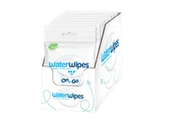 Chusteczki nawilżane - WaterWipes BIO On-the-go chusteczki nawilżane dla niemowląt 10x10 szt. - miniaturka - grafika 1