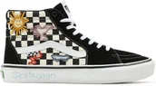 Sneakersy damskie - VANS obuwie damskie VANS SKATE SK8-HI SKATEISTAN) Checkerboard - miniaturka - grafika 1