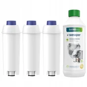 Akcesoria i części do ekspresów do kawy - 3X Filtr Wody + Odkamieniacz 500Ml Do Delonghi - miniaturka - grafika 1