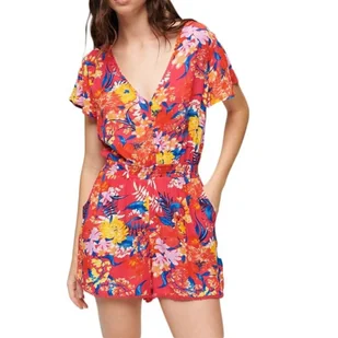 Kombinezon damski Superdry Beach Playsuit na lato kolorowy-L - Kombinezony Kombinezon damski Superdry Beach Playsuit na lato kolorowy-L - Kombinezony - miniaturka - grafika 1