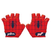 Rękawiczki rowerowe - UPOMINKARNIA, Rękawiczki rowerowe, SPIDERMAN, czerwony, rozmiar S - miniaturka - grafika 1