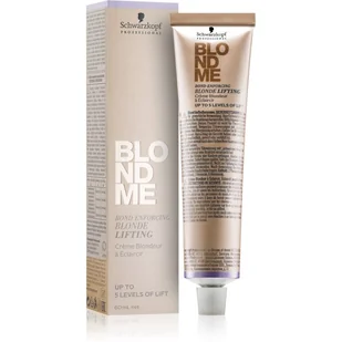 Schwarzkopf Professional Blondme Lifting krem rozświetlający do włosów blond odcień Ice 60 ml - Farby do włosów i szampony koloryzujące - miniaturka - grafika 1